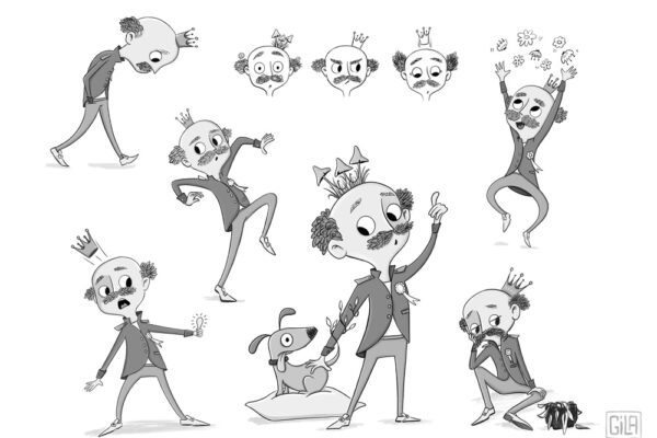 Middle Grade character design
